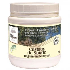 SPE Droguerie: Nettoyants Et Solvants Cristaux De Soude - Dégraissant Nettoyant Multi-usages - Pot De 750g