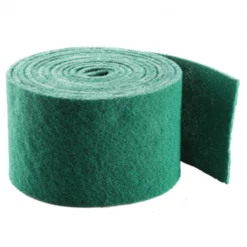 Eponges Et Micro Fibres Rouleau Vert Abrasif Pour Nettoyage Et Récurage - Brittex 3M - 158 Mm X 6 M