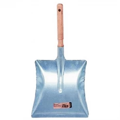 Balai , Pelle Et Raclette Pelle Ménage En Métal Avec Manche Bois Brosserie Thomas