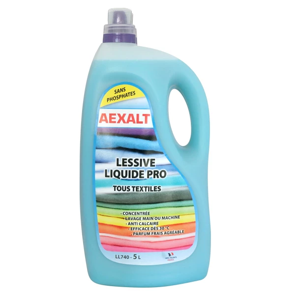 Nettoyant Multi-usage Lessive Liquide Professionnelle Parfum Fleuri Aexalt LL740 3 Nettoyant Multi-usage Lessive Liquide Professionnelle Parfum Fleuri Aexalt LL740