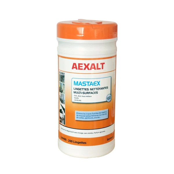 Produits Désinfectants Boite 200 Lingettes Nettoyantes Multi Surfaces Mastaex : Aexalt LM490 3 Produits Désinfectants Boite 200 Lingettes Nettoyantes Multi Surfaces Mastaex : Aexalt LM490