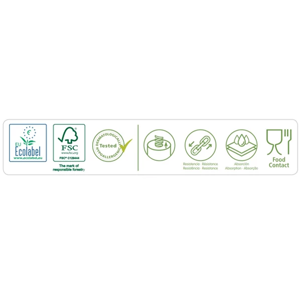 Goma Camps Essuie-mains Et Papier Hygiénique Bobine Maxi-mains Ouate Recyclée 2 Plis 94 Mètres X6 Rouleaux 5 Goma Camps Essuie-mains Et Papier Hygiénique Bobine Maxi-mains Ouate Recyclée 2 Plis 94 Mètres X6 Rouleaux – Image 3