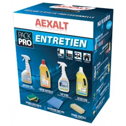 Nettoyant Pour Sanitaire Pack Essentiel Entretient Contenant 7 Articles Aexalt PEC235
