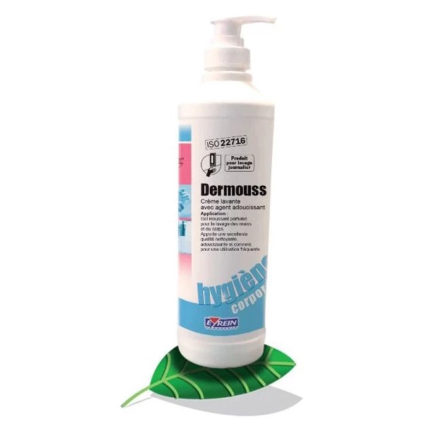 Savon Liquide Et Crème Lavante Crème Lavante Agent Adoucissant Mains Dermouss Eyrein Flacon 500 Ml 4 Savon Liquide Et Crème Lavante Crème Lavante Agent Adoucissant Mains Dermouss Eyrein Flacon 500 Ml – Image 2