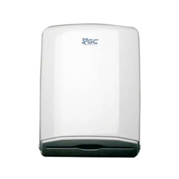 Goma Camps Distributeur De Papier, Essuie-mains, Papier Hygiénique Distributeur Compact 600 Essuie-mains Enchevêtrés Plastique ABS Blanc 3 Goma Camps Distributeur De Papier, Essuie-mains, Papier Hygiénique Distributeur Compact 600 Essuie-mains Enchevêtrés Plastique ABS Blanc