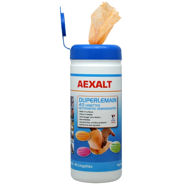 Lingette Et Nettoyage à Sec Lingettes Nettoyantes Duperlemain 40 Lingettes Aexalt SA610 3 Lingette Et Nettoyage à Sec Lingettes Nettoyantes Duperlemain 40 Lingettes Aexalt SA610