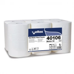 SPE Essuie-mains Et Papier Hygiénique Essuie Main 100% Cellulose Blanche 90 Mètres 3 Plis 6 Bobines