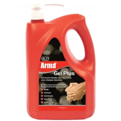 Arma DEB Savon Et Gel Microbilles Gel Nettoyant Arma Gel Plus Microbilles 4L Avec Pompe Intégrée DEB GEL4L
