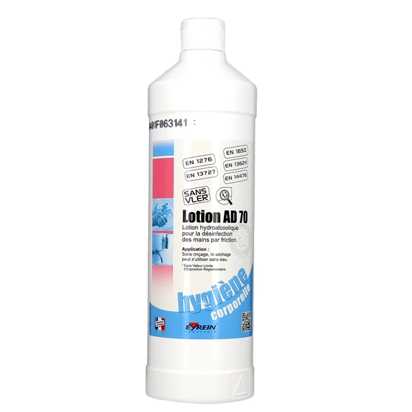 SPE Gel Hydroalcoolique Et Distributeur De Gel Lotion Hydroalcoolique Pour Les Mains AD 70 - Flacon De 1 Litre 4 SPE Gel Hydroalcoolique Et Distributeur De Gel Lotion Hydroalcoolique Pour Les Mains AD 70 - Flacon De 1 Litre – Image 2