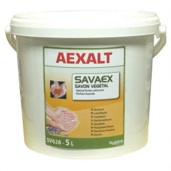 Savon Végétal En Poudre Micronisée SAVAEX Seau De 5 Litres Aexalt SV628