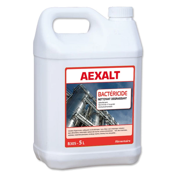 Produit Dégraissant Dégraissant Bactericide Bactaex Aexalt - Bidon De 5 Litres 3 Produit Dégraissant Dégraissant Bactericide Bactaex Aexalt - Bidon De 5 Litres