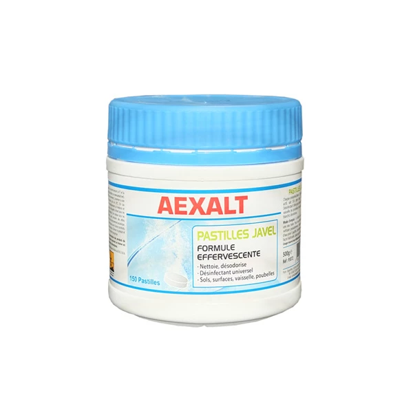 Produits Désinfectants Pastille Javel Boîte De 150 Comprimés : Aexalt PJ072 3760070260724 3 Produits Désinfectants Pastille Javel Boîte De 150 Comprimés : Aexalt PJ072 3760070260724