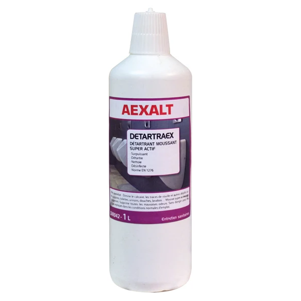 Nettoyant Pour Sanitaire Mousse Detartraex Spécial Sanitaire Bidon De 1 Litre : Aexalt DM042 3 Nettoyant Pour Sanitaire Mousse Detartraex Spécial Sanitaire Bidon De 1 Litre : Aexalt DM042