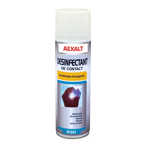 Produits Désinfectants Désinfectant De Contact Aérosol 650 Ml : Aexalt DC085 3760070260854 3 Produits Désinfectants Désinfectant De Contact Aérosol 650 Ml : Aexalt DC085 3760070260854