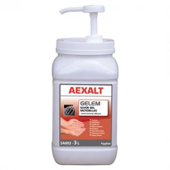 Savon Et Gel Microbilles Savon Gel Microbilles Gelem Pot De 3 Litres Avec Pompe Aexalt SA602