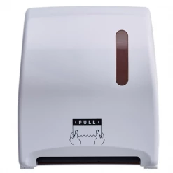 Distributeur De Papier, Essuie-mains, Papier Hygiénique Distributeur Essuie-mains Autocut Oleane Rossignol ABS Blanc -Droguerie Soldes Boutique p257813 pic