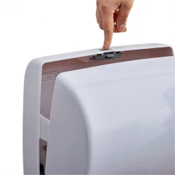 Distributeur De Papier, Essuie-mains, Papier Hygiénique Distributeur Essuie-mains Autocut Oleane Rossignol ABS Blanc