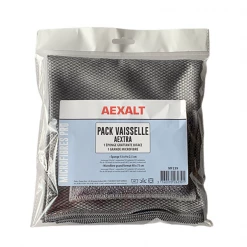 Aexalt Eponges Et Micro Fibres Ensemble Nettoyage Essuyage Vaisselle Absorbant 1 Microfibre 1 éponge