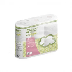 Goma Camps Essuie-mains Et Papier Hygiénique Papier Toilette Hygiénique Recyclé écologique GC Ecologic+ -6 Rouleaux -Droguerie Soldes Boutique papier toilette goma camps ecologique