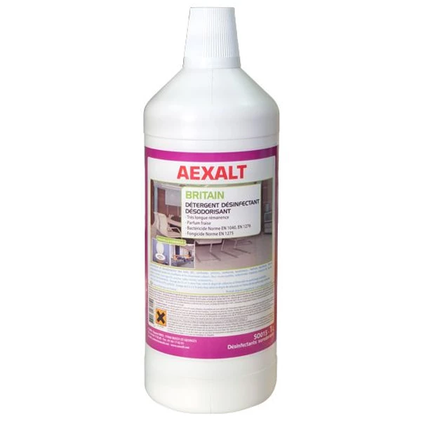 Nettoyant Multi-usage Détergent Désinfectant Sols Et Surfaces Britain Aexalt 1 Litre SO015 3 Nettoyant Multi-usage Détergent Désinfectant Sols Et Surfaces Britain Aexalt 1 Litre SO015