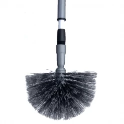 SPE Balai , Pelle Et Raclette Balai Tête-de-loup 1/2 Ronde Avec Manche Télescopique 2 X 75 Cm