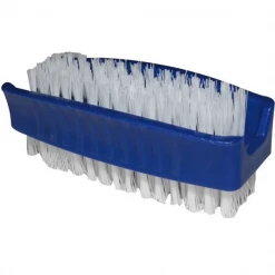 Brosserie Thomas Brosse Et Porte Balayette Pour Wc Brosse à Ongles Double Face Coloris Bleu - Fibres Nylon - 80 X 40 Mm