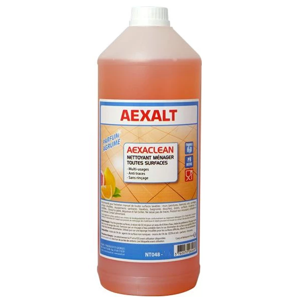 Nettoyant Multi-usage Nettoyant Murs Et Sols Aexaclean Aexalt Senteur Agrume Bidon De 1 Litre NT048 3 Nettoyant Multi-usage Nettoyant Murs Et Sols Aexaclean Aexalt Senteur Agrume Bidon De 1 Litre NT048