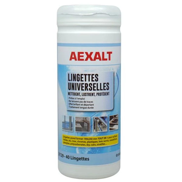 Nettoyant Multi-usage Lingette Nettoyante Et Lustrante Multi-surfaces Aexalt LV129 3 Nettoyant Multi-usage Lingette Nettoyante Et Lustrante Multi-surfaces Aexalt LV129